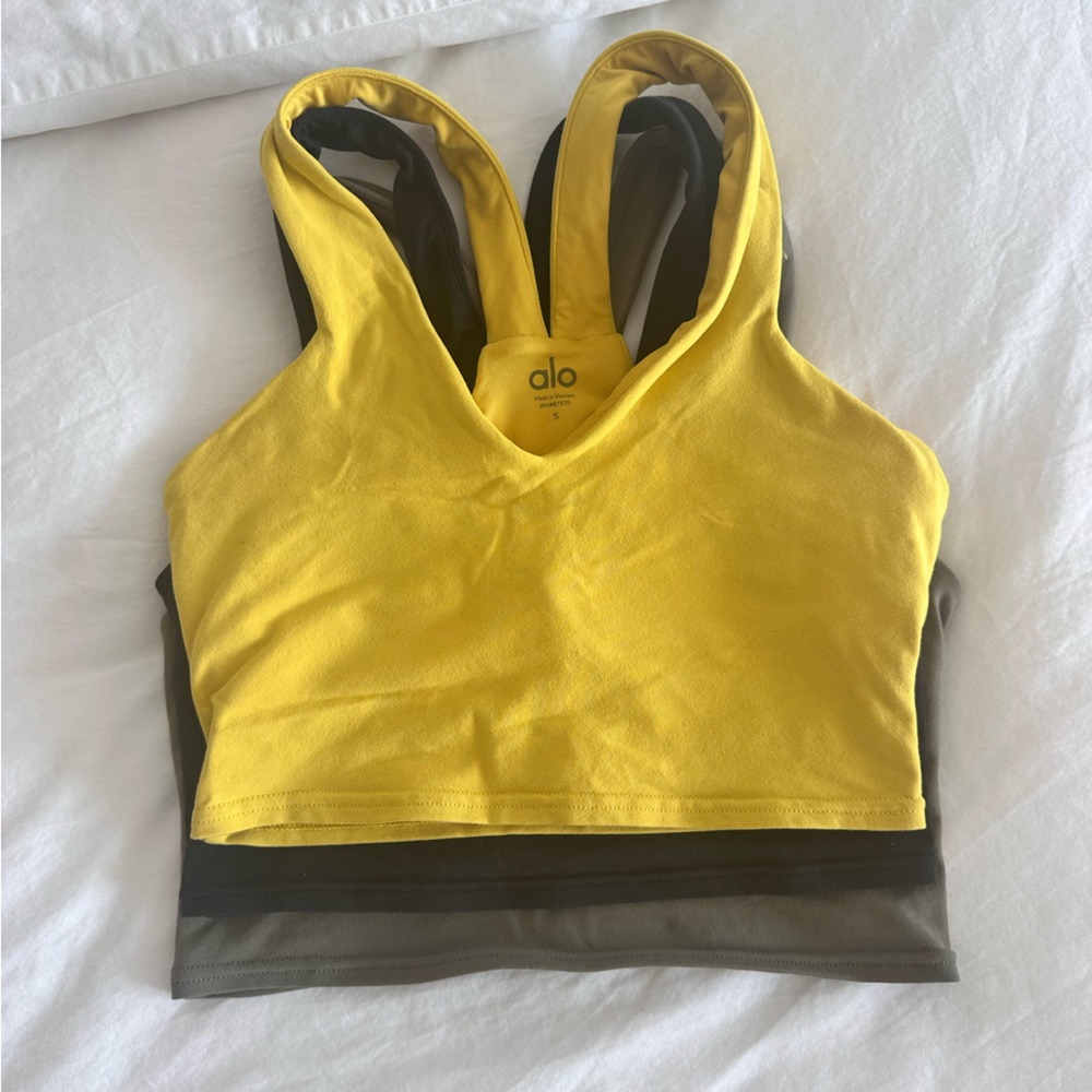 ALO airbrush real bra tank size Small